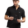 Parcel Yard Shirt for Men | Mens Casual Shirt | Men Stylish Shirt | Men Cotton Shirt | Men's Regular Fit | Men Formal Shirt | Plain Shirts for Men || Men's Half Sleeve Shirt - Image 2