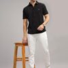 Parcel Yard Shirt for Men | Mens Casual Shirt | Men Stylish Shirt | Men Cotton Shirt | Men's Regular Fit | Men Formal Shirt | Plain Shirts for Men || Men's Half Sleeve Shirt - Image 4