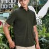 Parcel Yard Shirt for Men | Mens Casual Shirt | Men Stylish Shirt | Men Cotton Shirt | Men's Regular Fit | Men Formal Shirt | Plain Shirts for Men || Men's Half Sleeve Shirt - Image 7